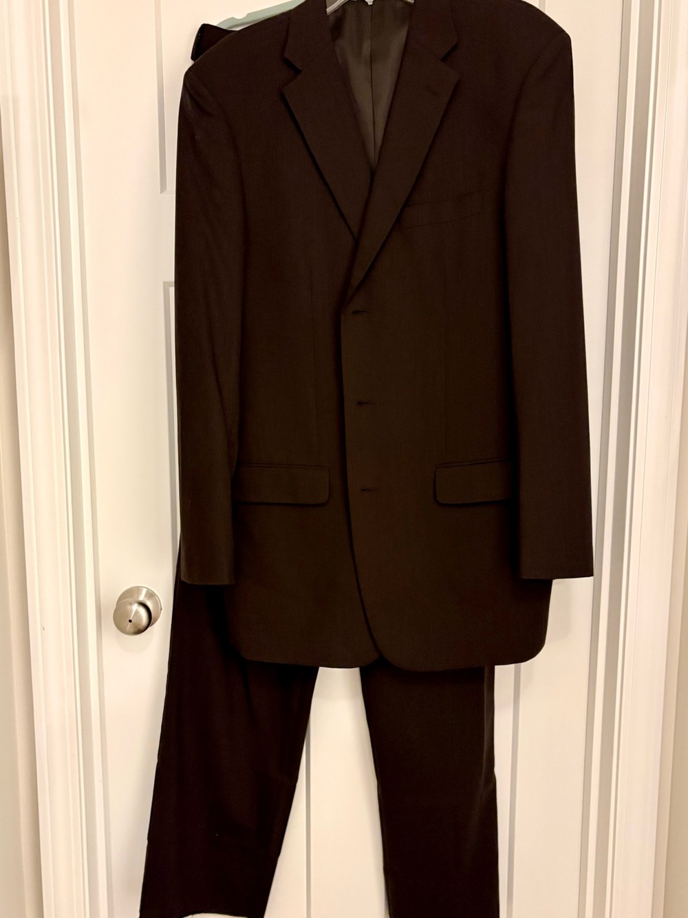 Emanuel Ungaro Men's Dark Brown Two-Piece Suit